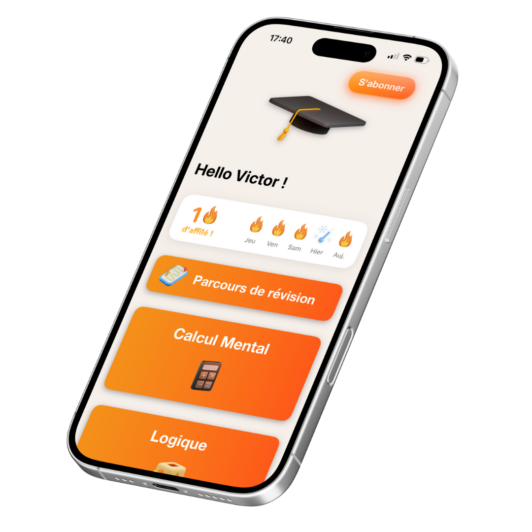 Aperçu de l’application Tage Master